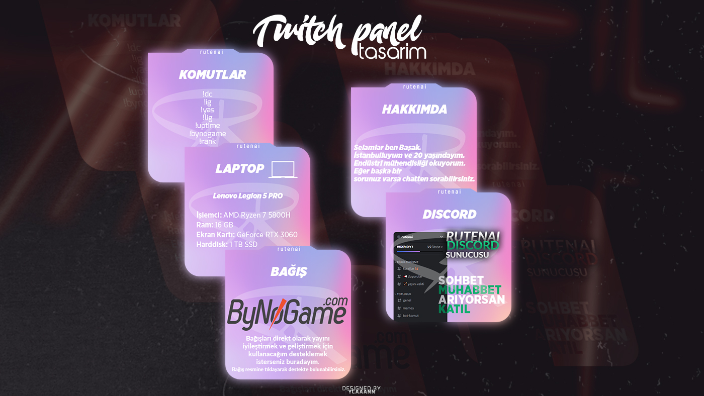 Twitch/Kick Panel